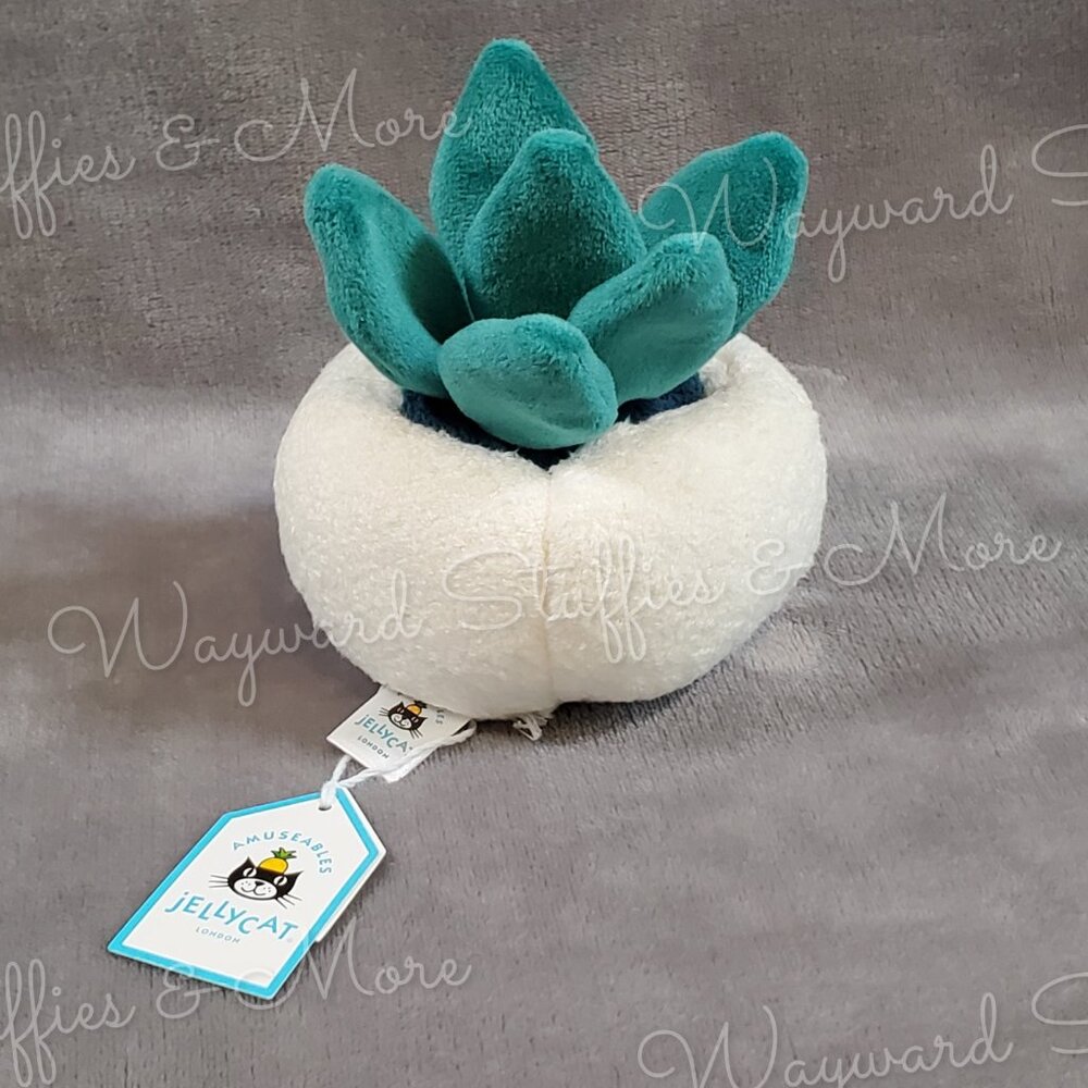 Authentic Jellycat London Amuseables Skull Planter Plush 2025 Halloween NEW - Picture 3 of 9